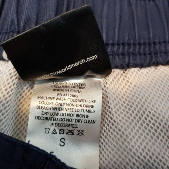 American Flag Shorts Size Small By Bioworld Swim - Picture 6 of 6